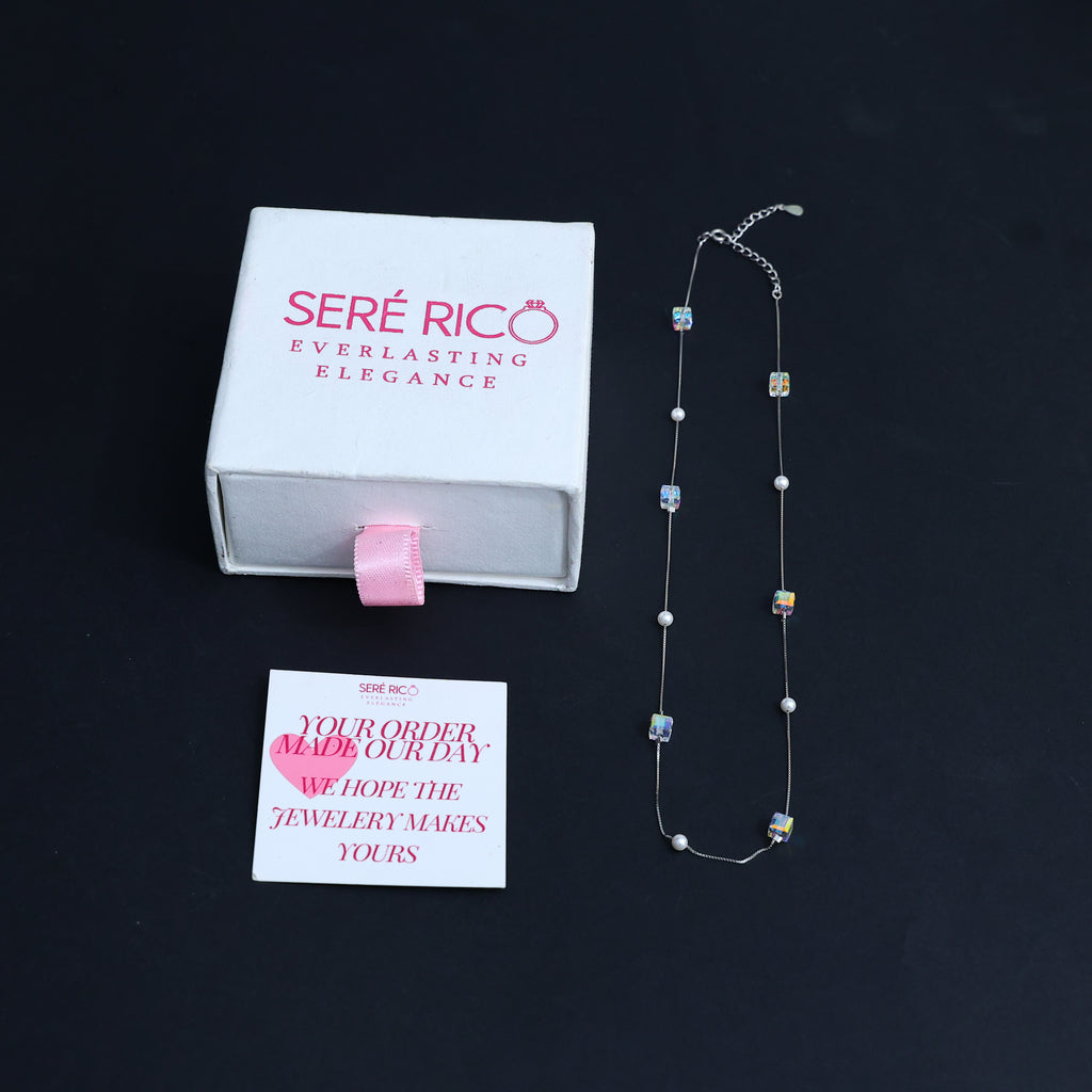 925 Silver Glittering Grace Necklace